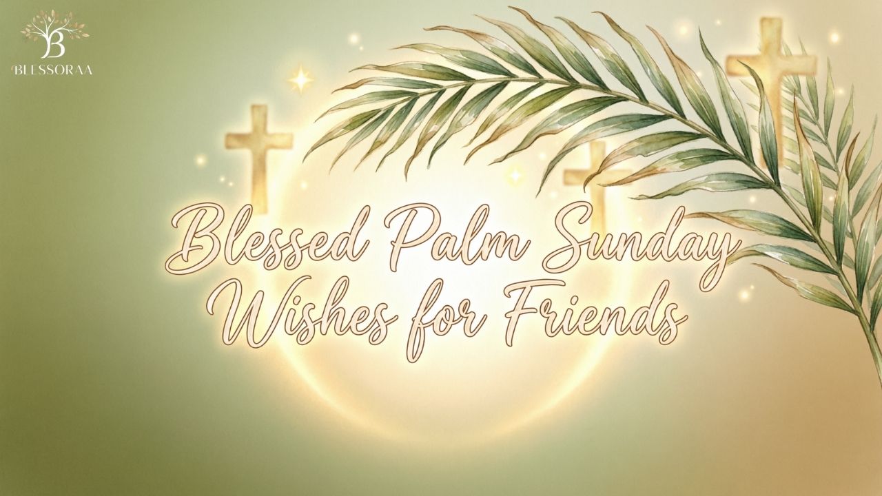 Blessed Palm Sunday Wishes for Friends