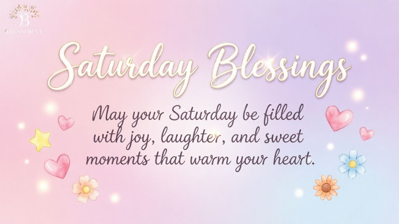 Cute Saturday Blessings