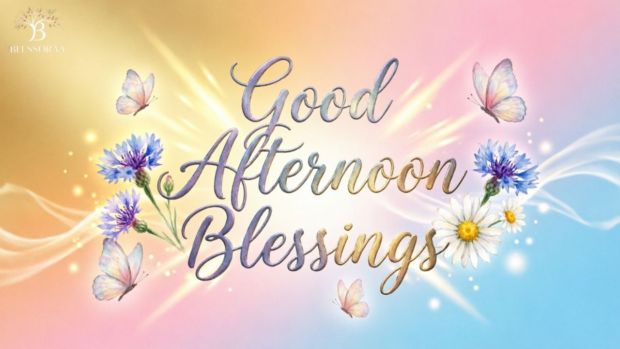 Good Afternoon Blessings