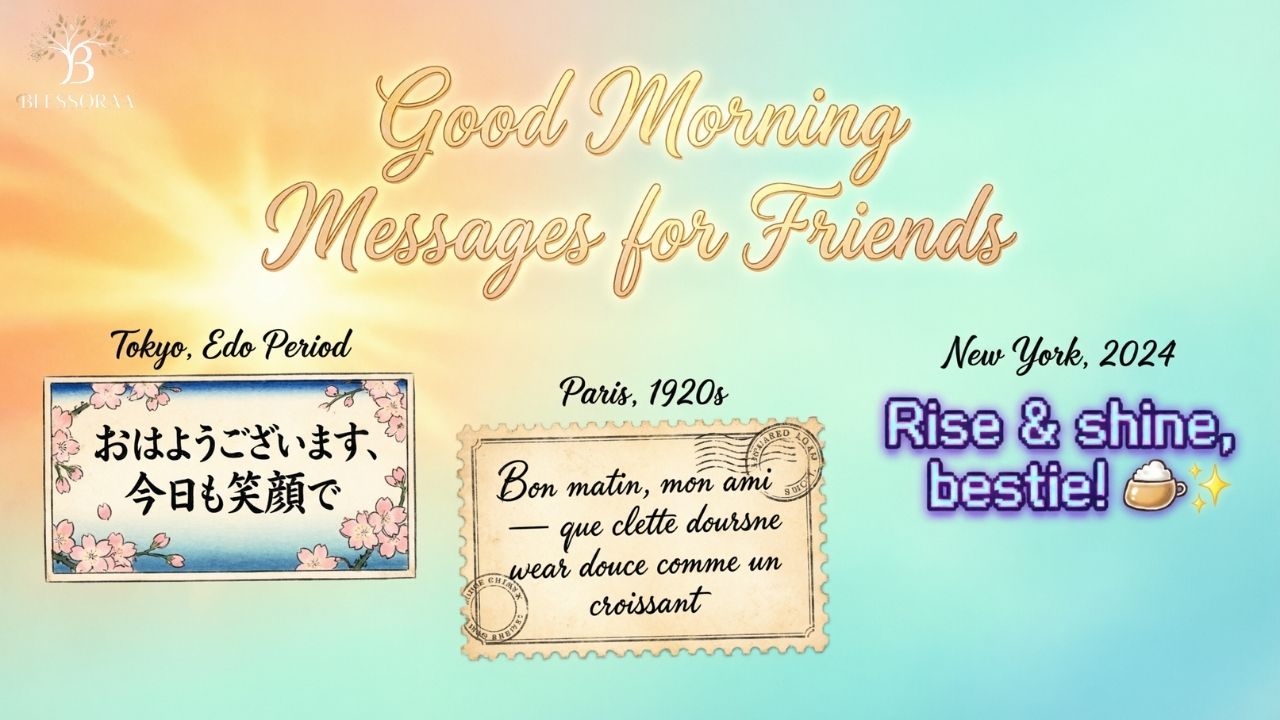 Good Morning Messages for Friends