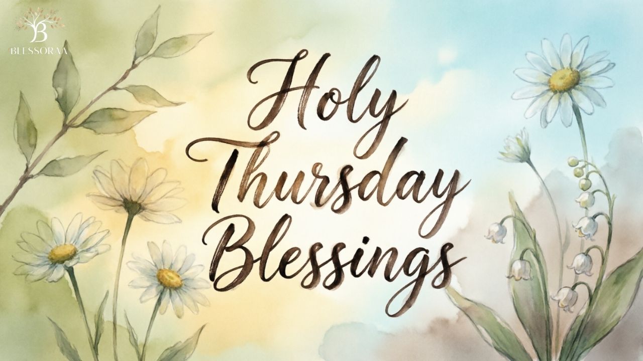 Holy Thursday Blessings