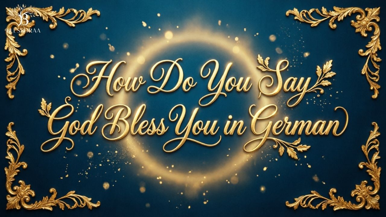 How Do You Say God Bless You in German
