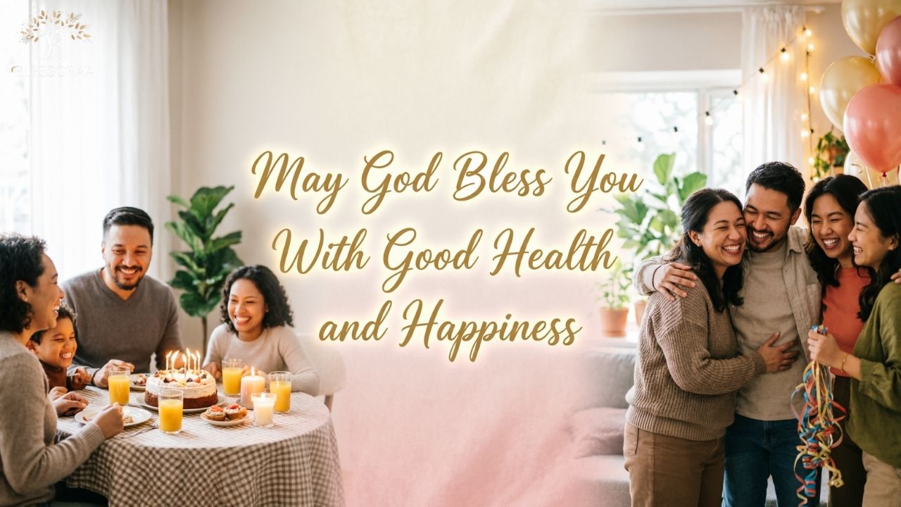 May God Bless You With Good Health and Happiness: Messages for Family and Friends