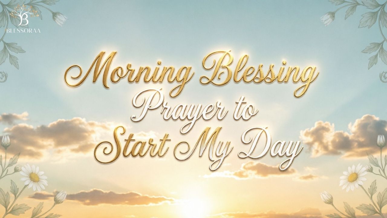 Morning Blessing Prayer to Start My Day