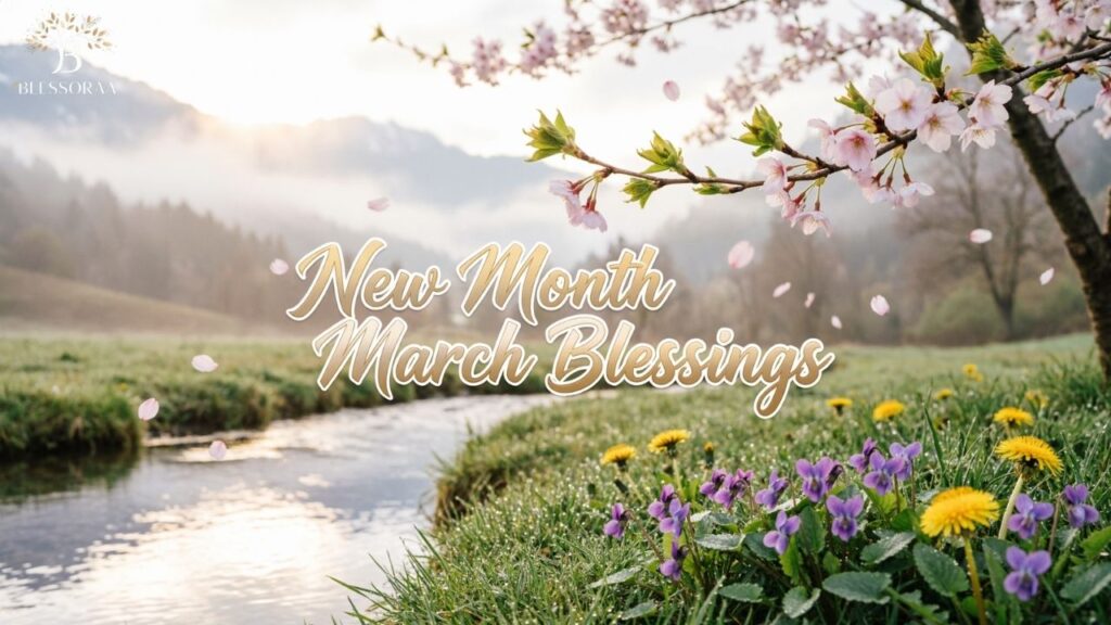 New Month March Blessings