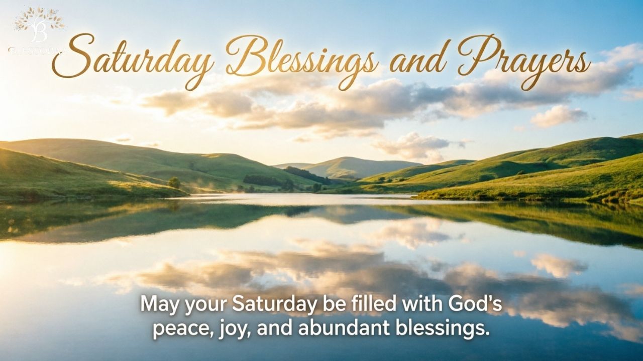 Saturday Blessings and Prayers