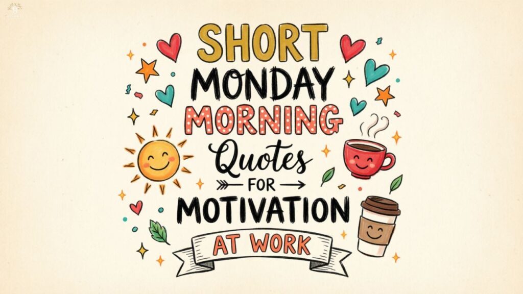 Short Monday Quotes