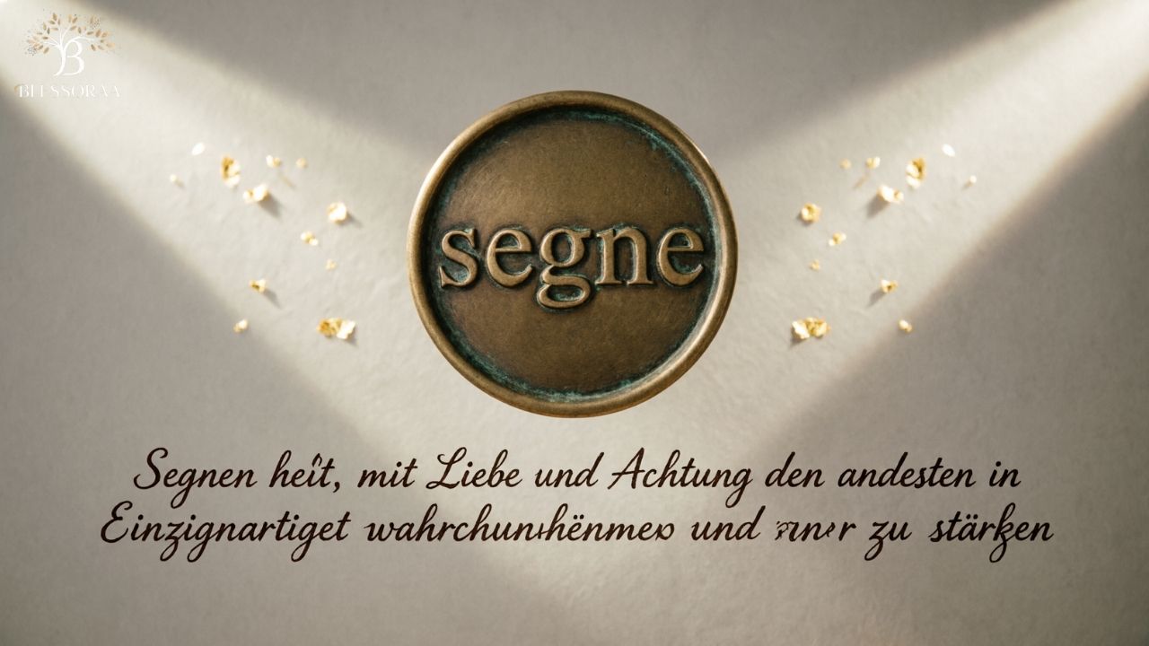 The German Word for “Bless” and Its Deeper Meaning