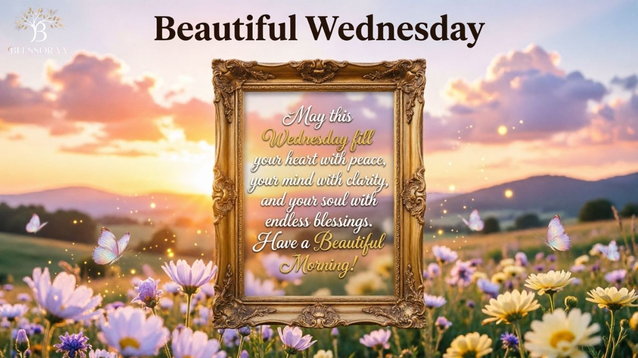 Beautiful Wednesday Morning Blessings