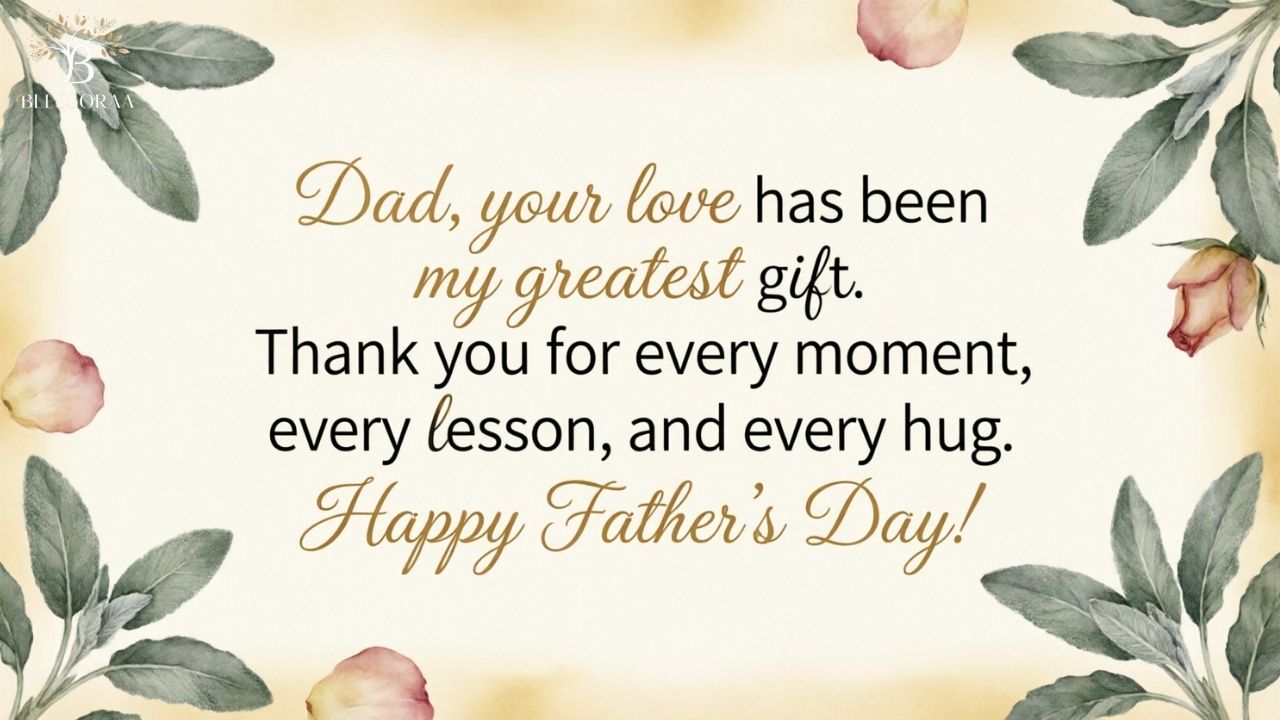 Father's Day Messages from Daughter