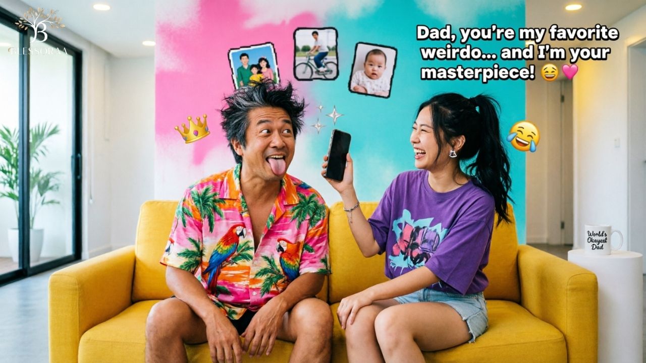 Funny Daughter Messages to Father