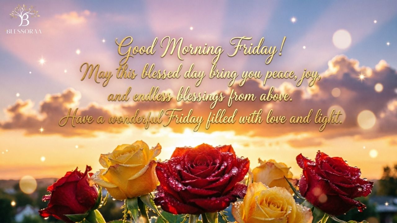 Good Morning Friday Blessings