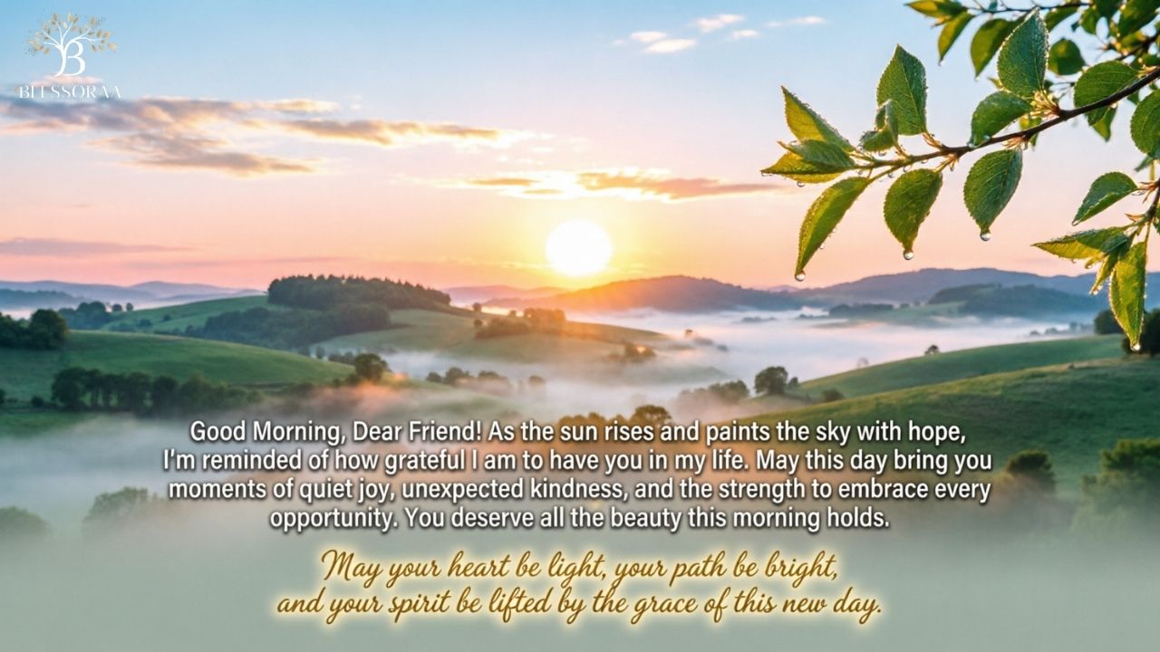 Heart Touching Good Morning Message for Friends