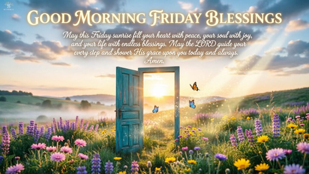 Inspirational Good Morning Friday Blessings