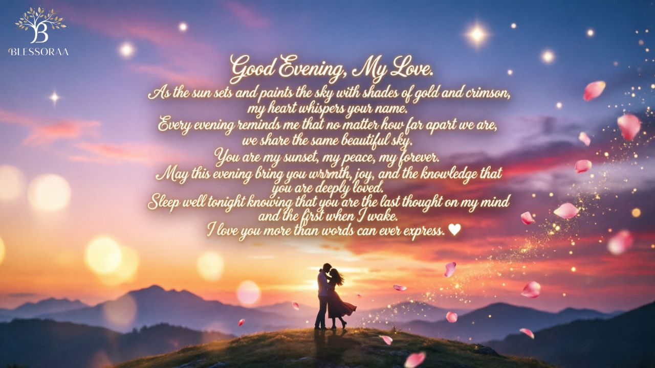 Long Good Evening Love Messages for Her