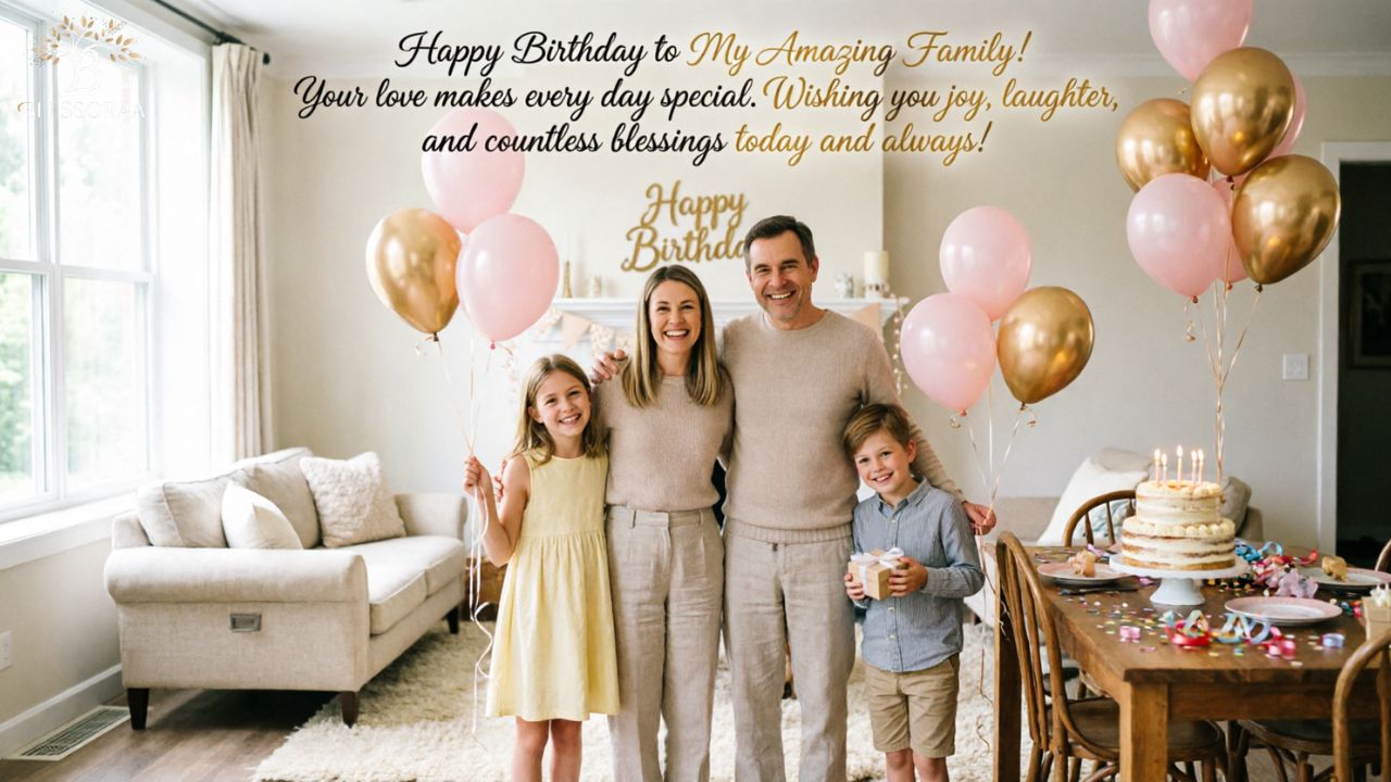 Special Birthday Wishes for Family