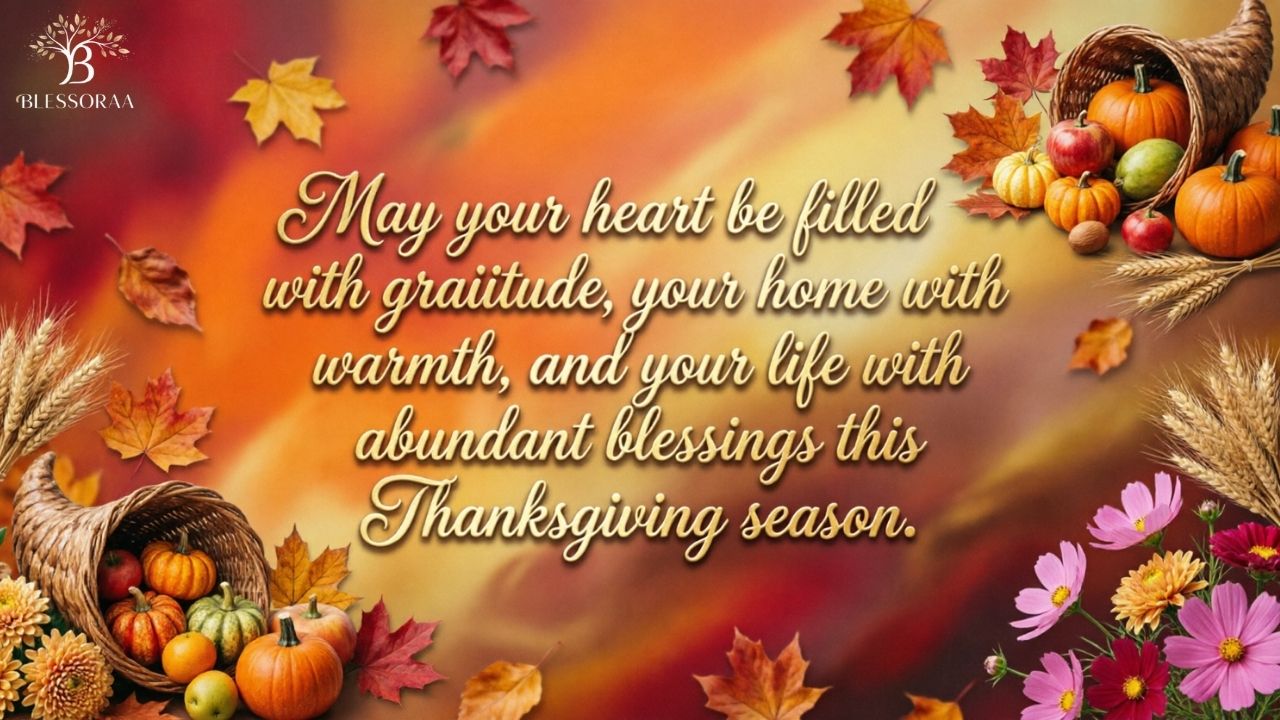 Thanksgiving November Blessings