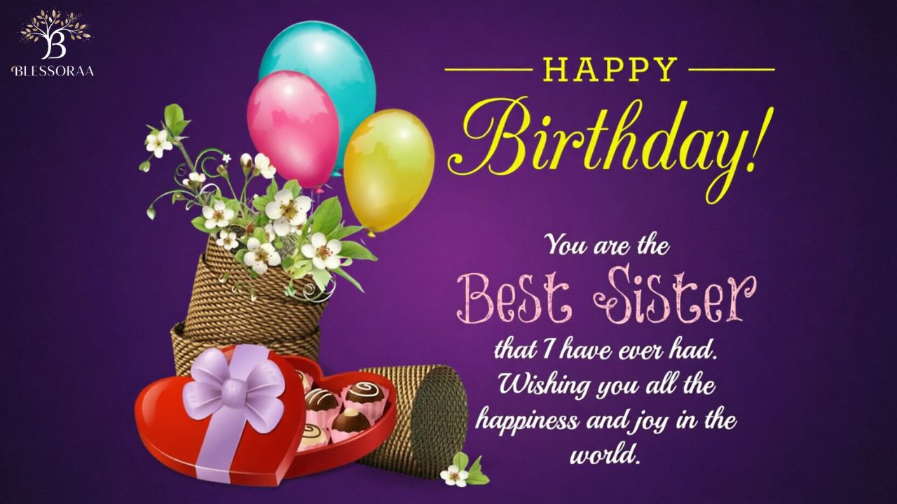 Birthday Wishes for Sister