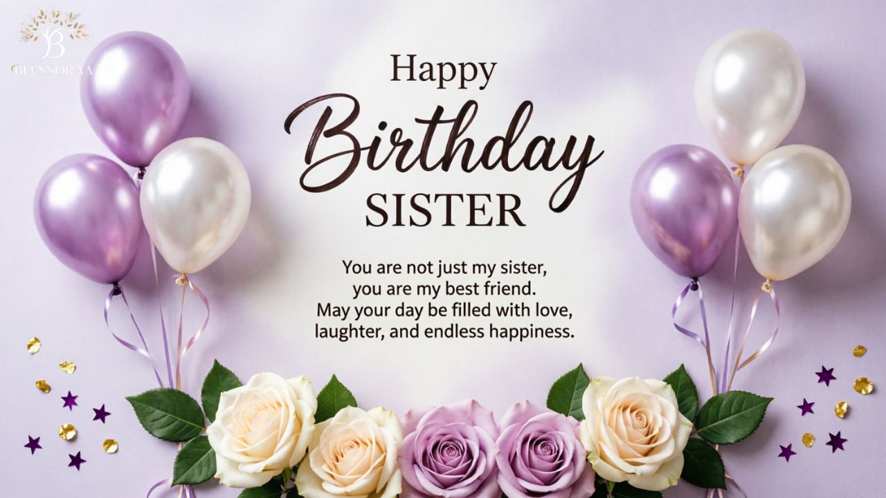 Heart Touching Birthday Wishes for Sister