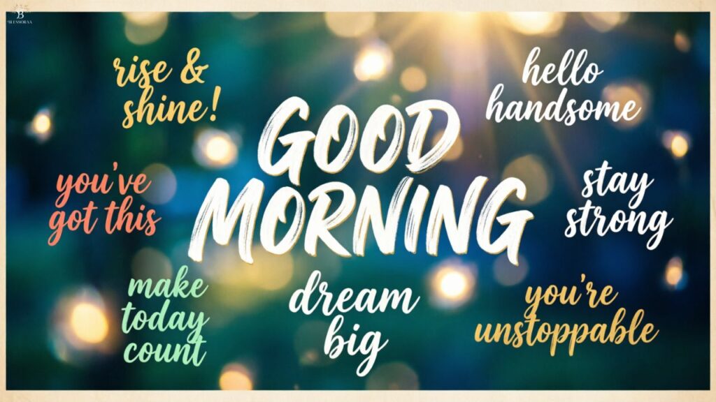 Motivational Good Morning Messages for Him