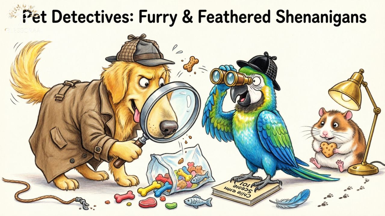 Pet Detectives: Furry & Feathered Shenanigans